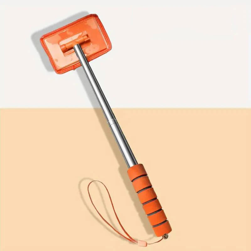 Telescopic Car Windshield Wiper & Squeegee — Multi-Function Glass Scraper, 32–50cm, 5 Colors