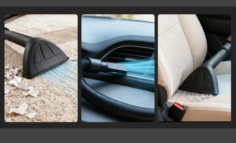 Brushless Cordless Wet/Dry Vacuum – Compatible with DeWalt 12V–24V Batteries (Tool Only)