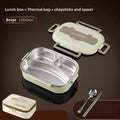 304 Stainless Steel Compartment Lunch Box – 1L to 2L