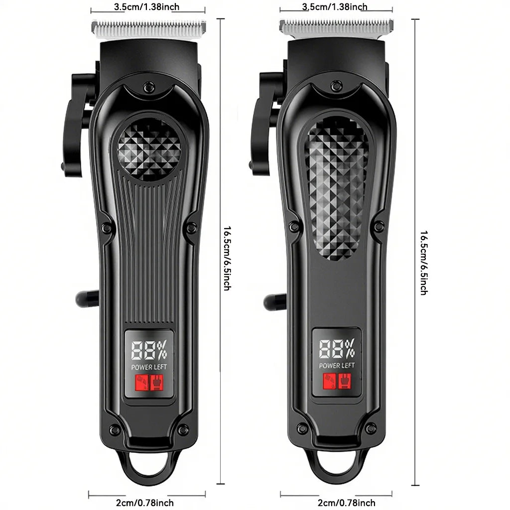 Electric Bald Head Hair Clipper & Grooming Tool – Self-Shaving Barber Machine for Home & Professional Use