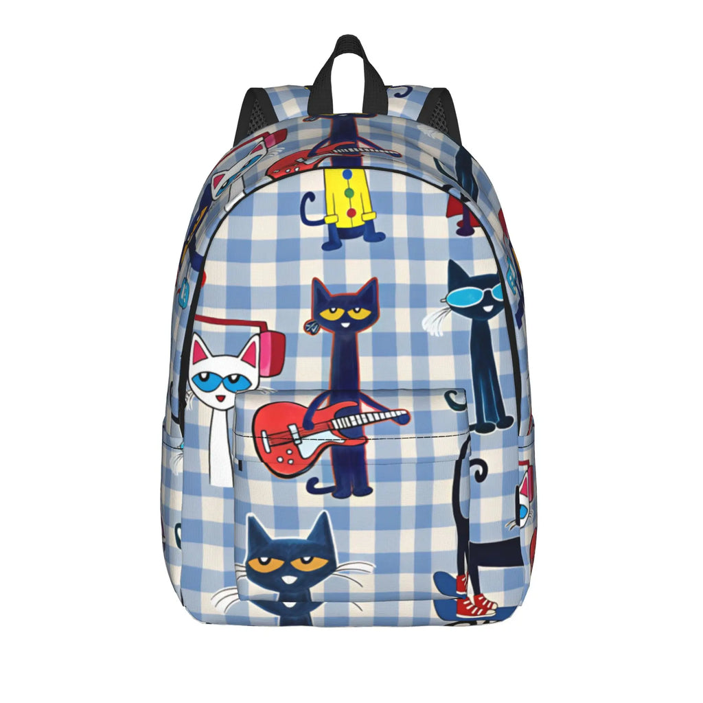 Pete the Cat Backpack – Zippered Everyday School Bag