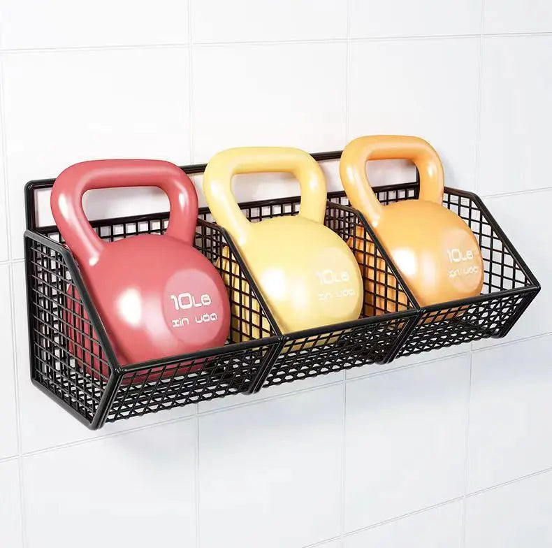 Wall-Mounted Kitchen Storage Rack — Vegetables, Fruits, Spice & Condiment Organizer Shelf