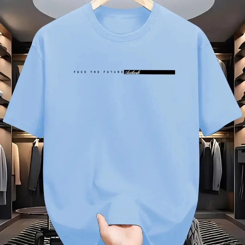 Unisex 100% Cotton Loose Round Neck T-Shirt — Everyday Essential Tee