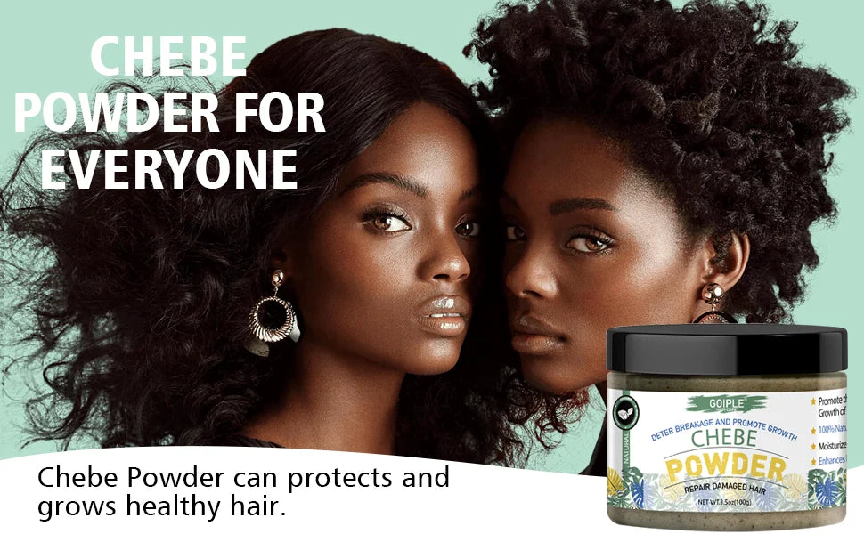 GOIPLE Chebe Hair Care Products Deep Nourish & Moisturize Conditioner Smoothing Anti-loss Breakage Hair Oil or Butter or Powder