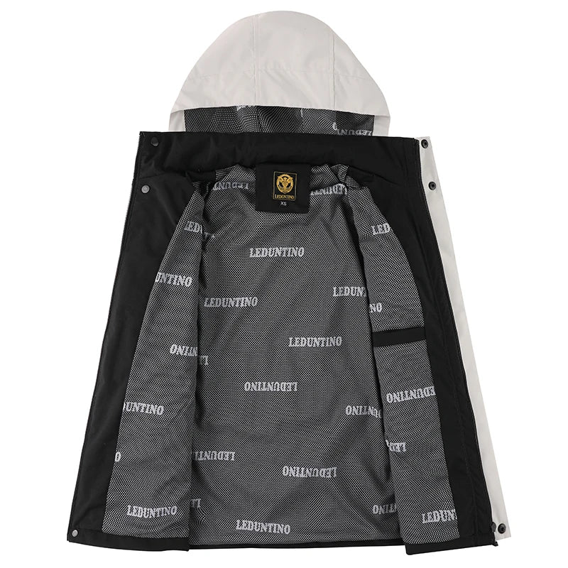 Men's Detachable-Hood Lightweight Jacket