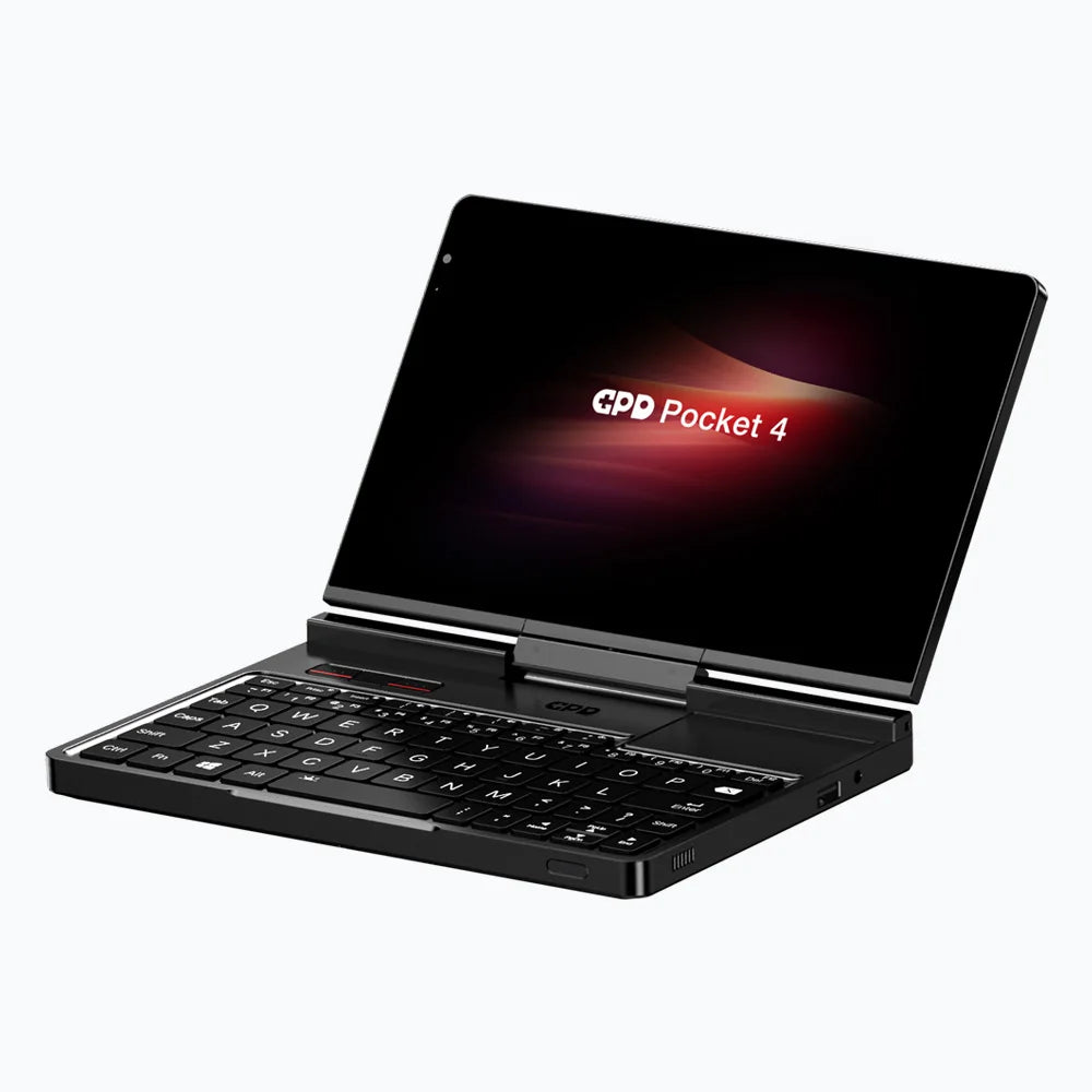 GPD Pocket 4 8.8" Mini Laptop – AMD Ryzen AI 9 HX 370, Up to 64GB LPDDR5X, 2TB NVMe, 144Hz Touch, Windows 11