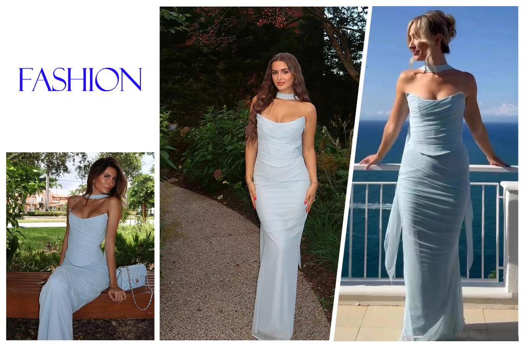 Elegant White Lace Evening Gown — Long Sleeve Wedding & Prom Dress