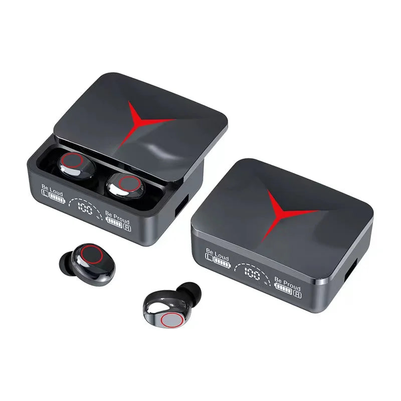 M90 Wireless TWS Bluetooth Earbuds — HIFI Gaming Headset with Mic