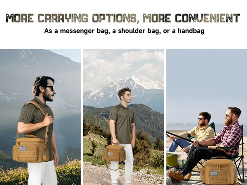 Tactical Thermal Cooler Bag – Heavy-Duty Lunch Carrier