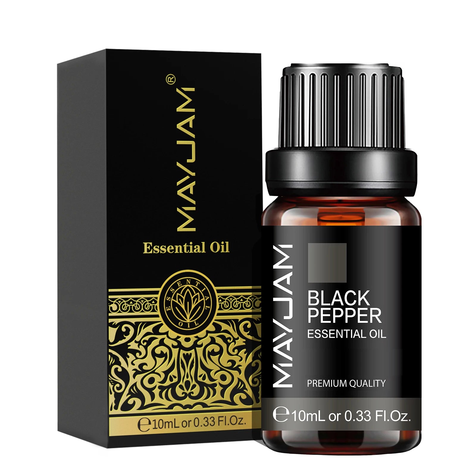 MAYJAM Essential Oils — Lavender, Lemongrass, Jasmine, Vanilla, Eucalyptus & Rose for Diffusers & Candle Making