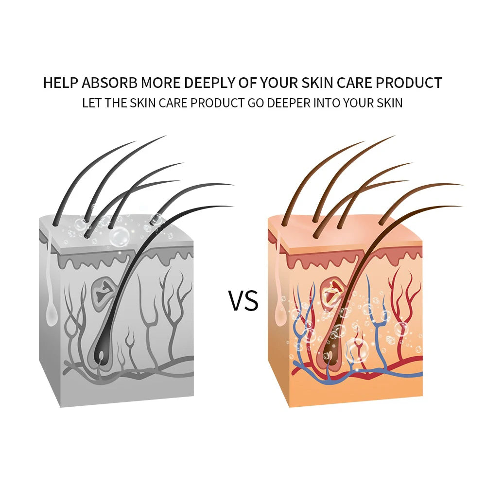 EMS Microcurrent Face Lifting Massager – LED Photon Rejuvenation Beauty Device
