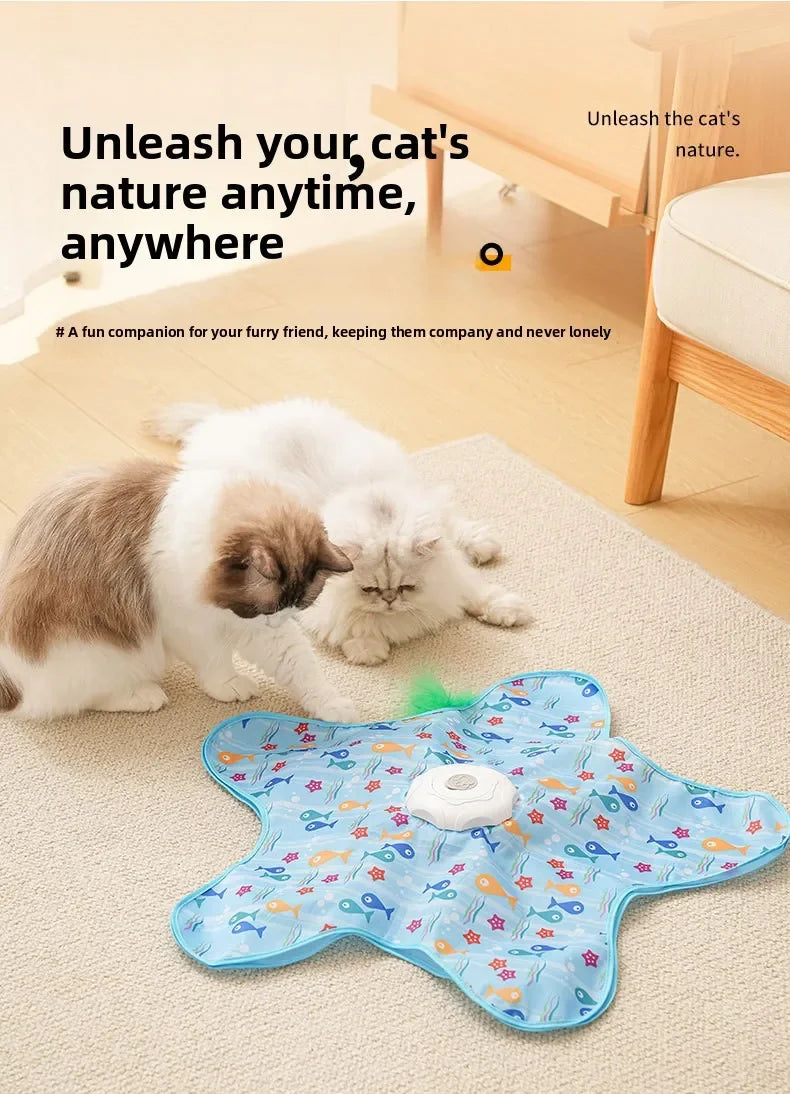 Automatic Electric Cat Turntable Interactive Toy