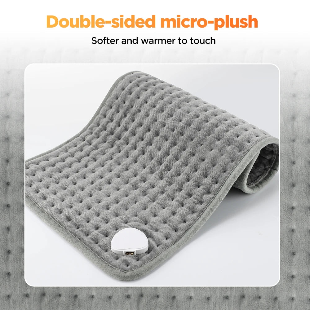 Electric Heating Blanket Mat – Heated Pad for Bed & Sofa, Warm Winter Thermal Blanket, 58x29cm