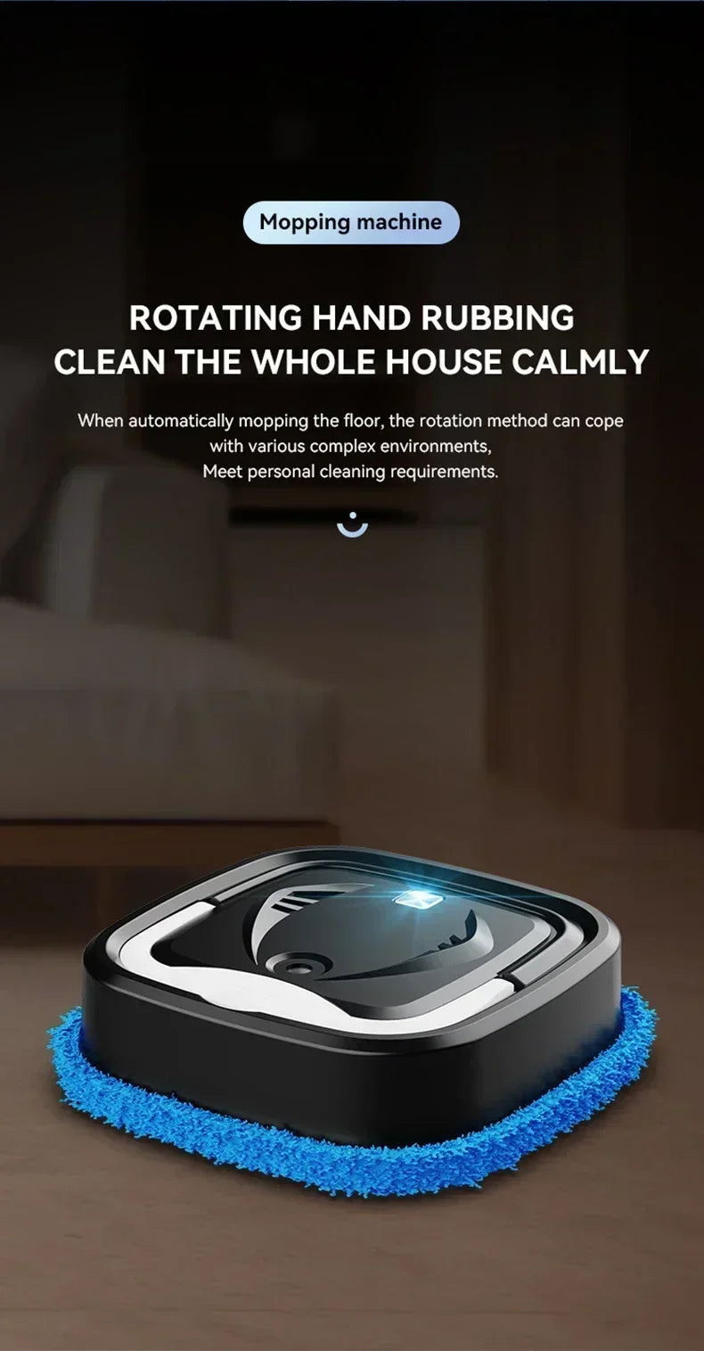 Smart Robot Vacuum Cleaner – 2000Pa Suction, Sweep & Mop, Smart Mapping for Pet Hair