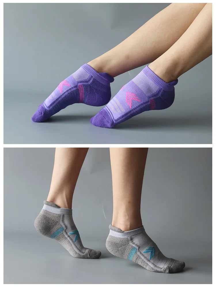 Women's Sports Socks – Breathable Cotton-Nylon Knit