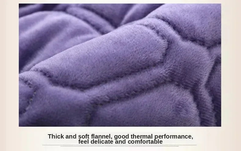 Flannel Geometric Bedspread – Super Soft Quilted Flat Sheet Blanket Cover, Twin to King