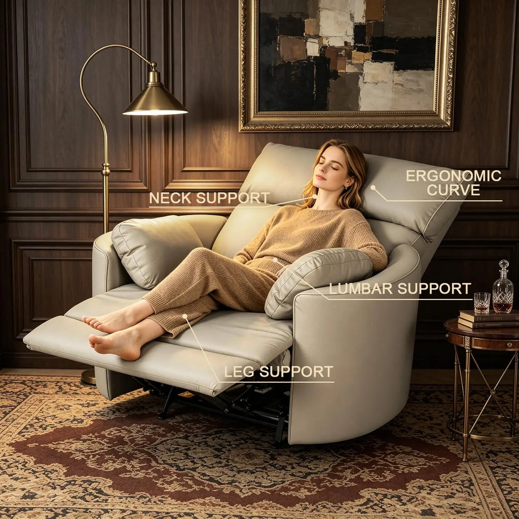 52-Inch Oversized Power Recliner with USB-C Charging
