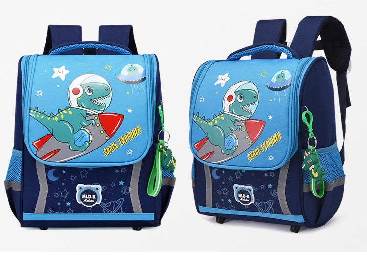 Unicorn School Backpack – Kids Canvas Bag & Size Options