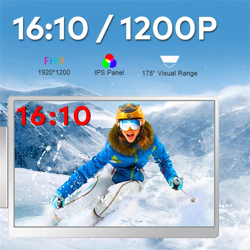 Dual Screen Laptop Extender – Portable IPS Displays