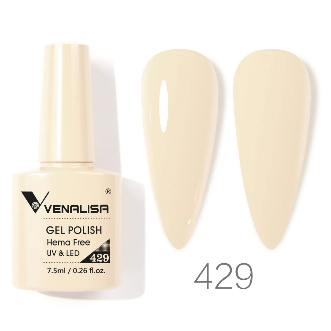 Venalisa VIP4 Gel Nail Polish 7.5ml — Soak Off UV/LED Long-Lasting Color