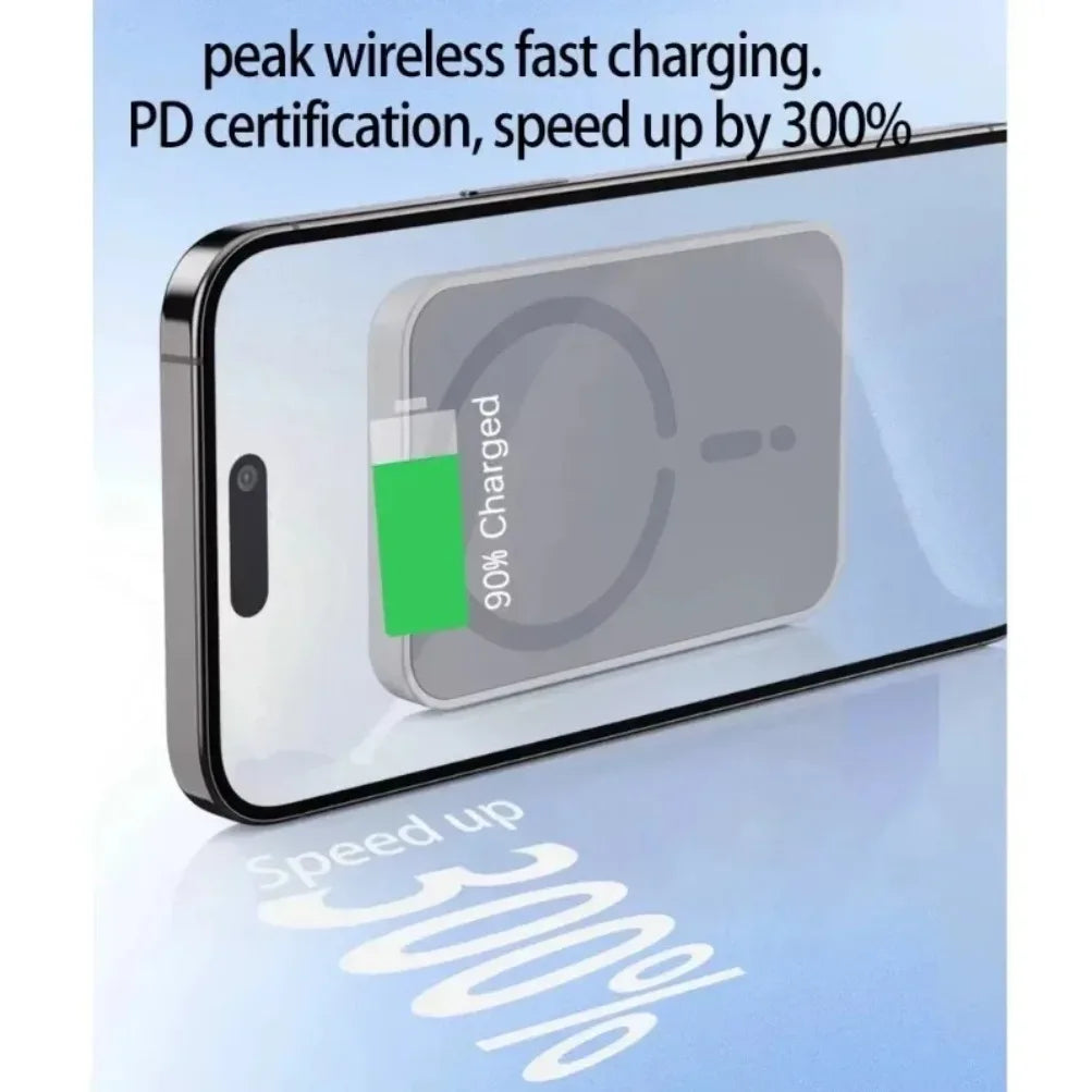 Magnetic Car Air Vent Phone Holder with 15W Wireless Charger – MagSafe Compatible for iPhone 12–17
