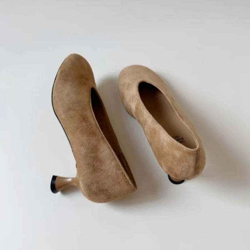 Women's Suede Elegant Loafer Pumps — 2026 Style
