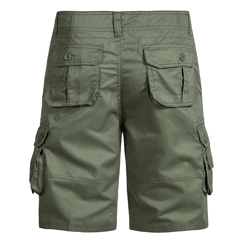 Men's Multi-Pocket Cargo Beach Shorts — Functional Summer Shorts