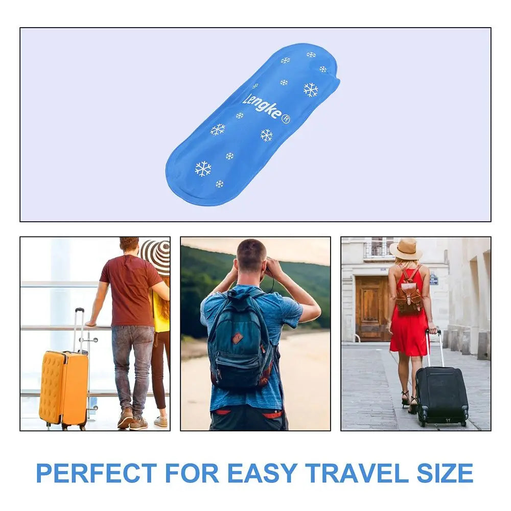 Portable Reusable Insulin Gel Ice Pack Cooler – Refrigerated Pill & Diabetic Medication Protector for Travel (1/2/3 Pack)