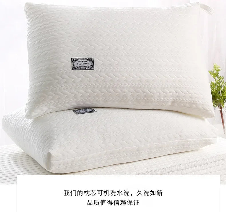 Soft Cervical Support Sleeping Pillow – Hotel Quality, 48x74cm, 600g or 800g Fill
