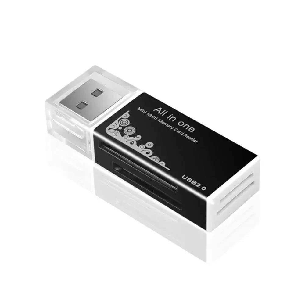 USB 3.0 Multi-Card Reader & Hub Adapter – SD, TF, MiniSD, Flash Drive for PC & Laptop