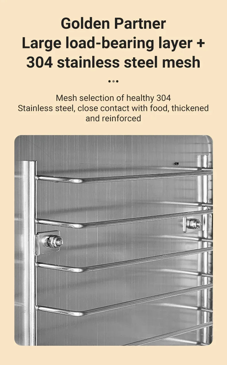 6–18 Layer Touch Screen Food Dehydrator — Intelligent Air Drying for Fruits, Meat & Jerky