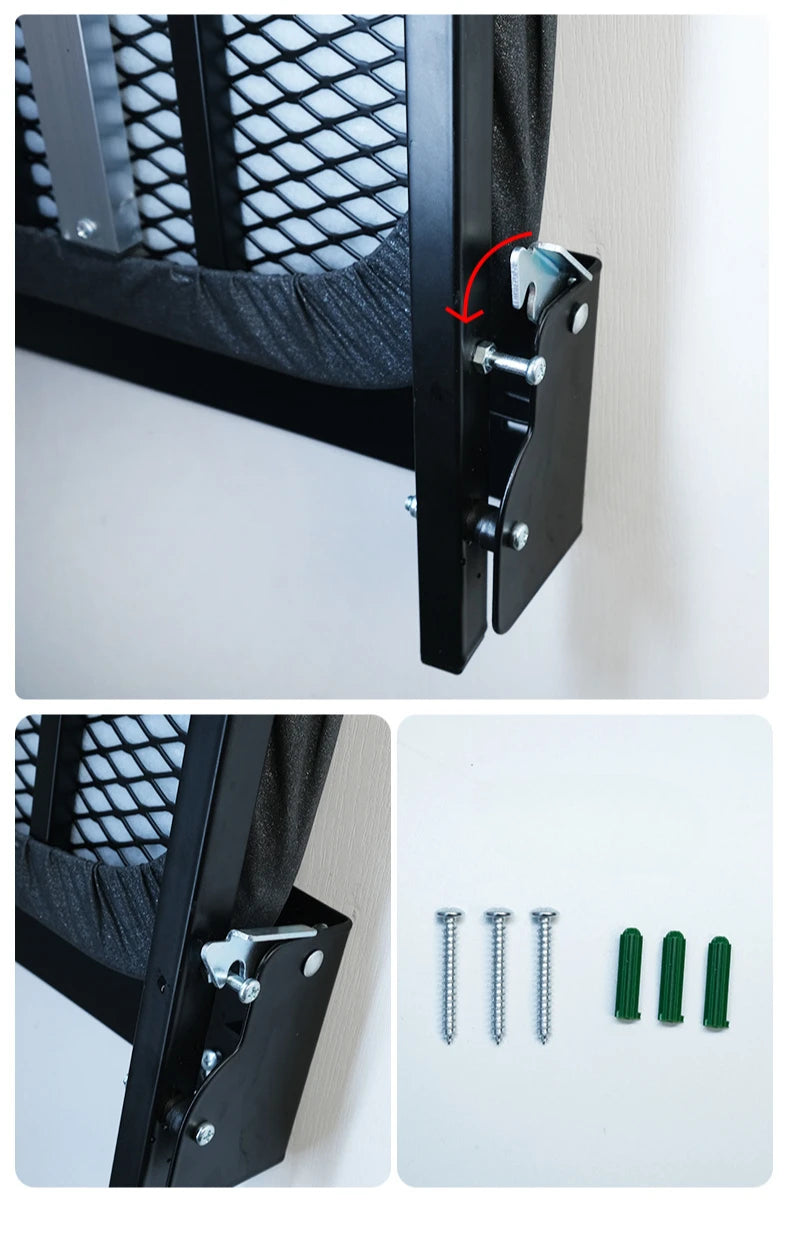 Wall-Mounted Foldable Ironing Board — Space-Saving Metal Press Board