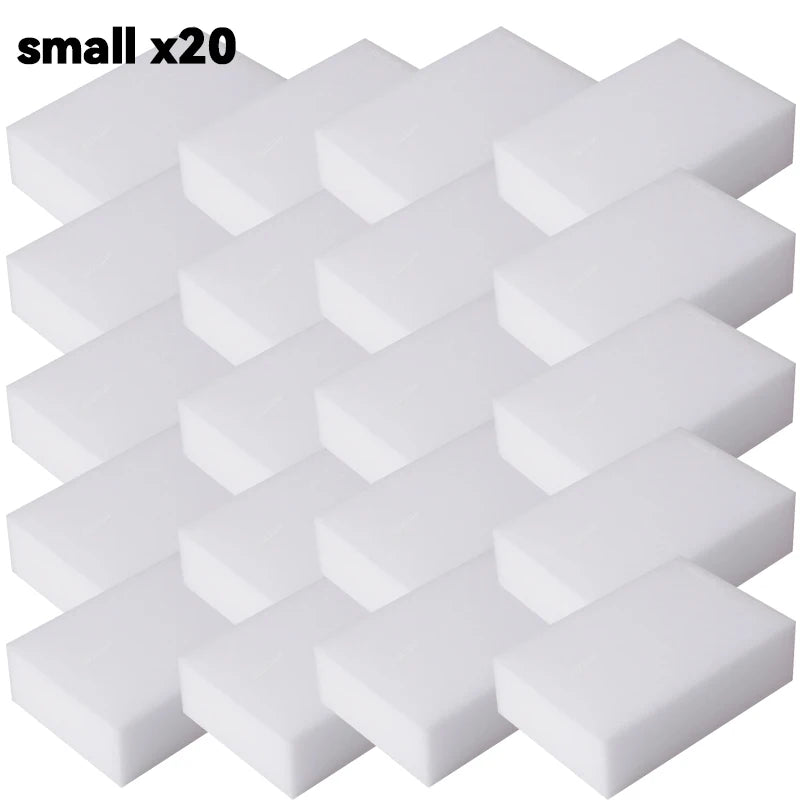 Erase Any Stain with Just Water — Melamine Magic Sponge Eraser | 5–50pcs, No Chemicals, Kitchen & Bathroom Cleaning