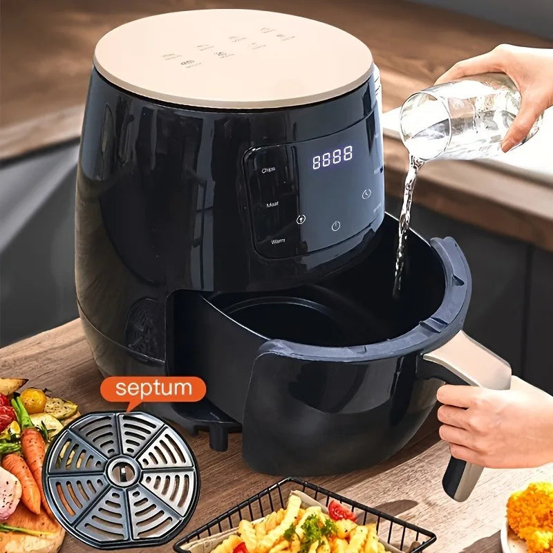 4.5L Touch-Control Air Fryer — Large Capacity Home Appliance for Fries & Fried Chicken