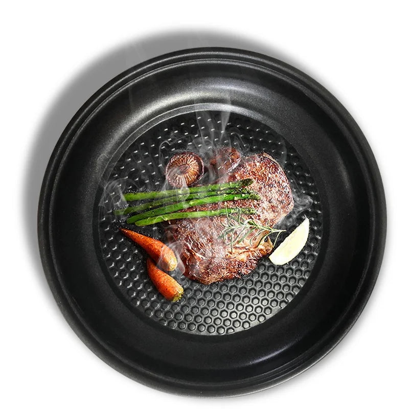 Electric MultiCooker Frying Pan — Non-Stick BBQ, Steak, Fish & Omelette Cooking Machine