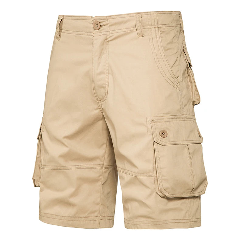 Men's Multi-Pocket Cargo Beach Shorts — Functional Summer Shorts