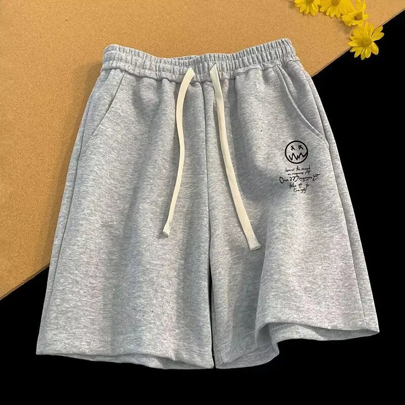 Men's Oversized Wide Leg Sport Shorts — Relaxed Fit Athletic Shorts