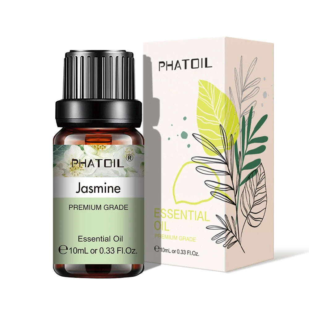 Pure Plant Essential Oil 10ml – Aromatherapy Oil for Diffusers, Humidifiers & DIY, 37 Scents