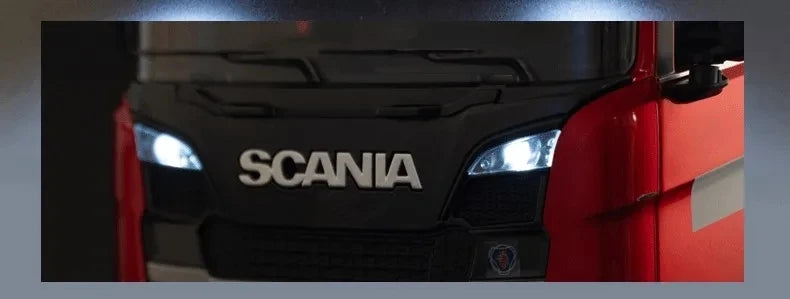 HUINA 1501 1:18 Scale RC Semi Trailer Truck with Sound & Lights – 770S Flatbed Engineering Model