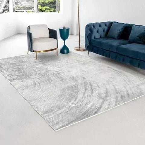 Modern Nordic Soft Lounge Rug – Washable Anti-Slip Large Area Carpet for Living Room & Bedroom, 24 Colors & 10 Sizes