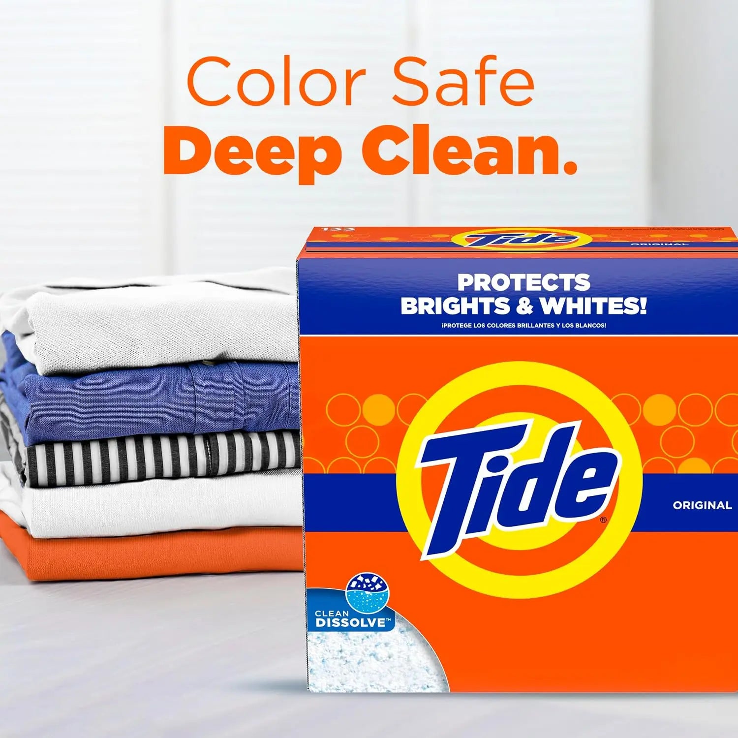 Deep Clean Every Load — Original Scent Laundry Detergent Powder | 75 Loads, 85 oz, HE Compatible