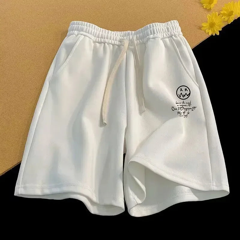 Men's Oversized Wide Leg Sport Shorts — Relaxed Fit Athletic Shorts
