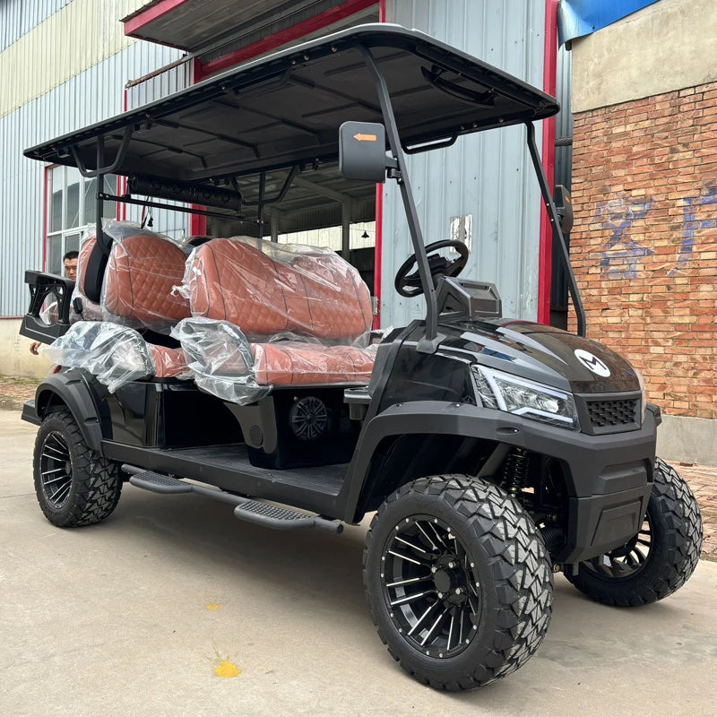 MMC Factory Price Brand New Designed 2 4 6 8 Seater 48V 60V 72V Battery Operated Golf Buggy4000W/15000W Electric Golf Cart