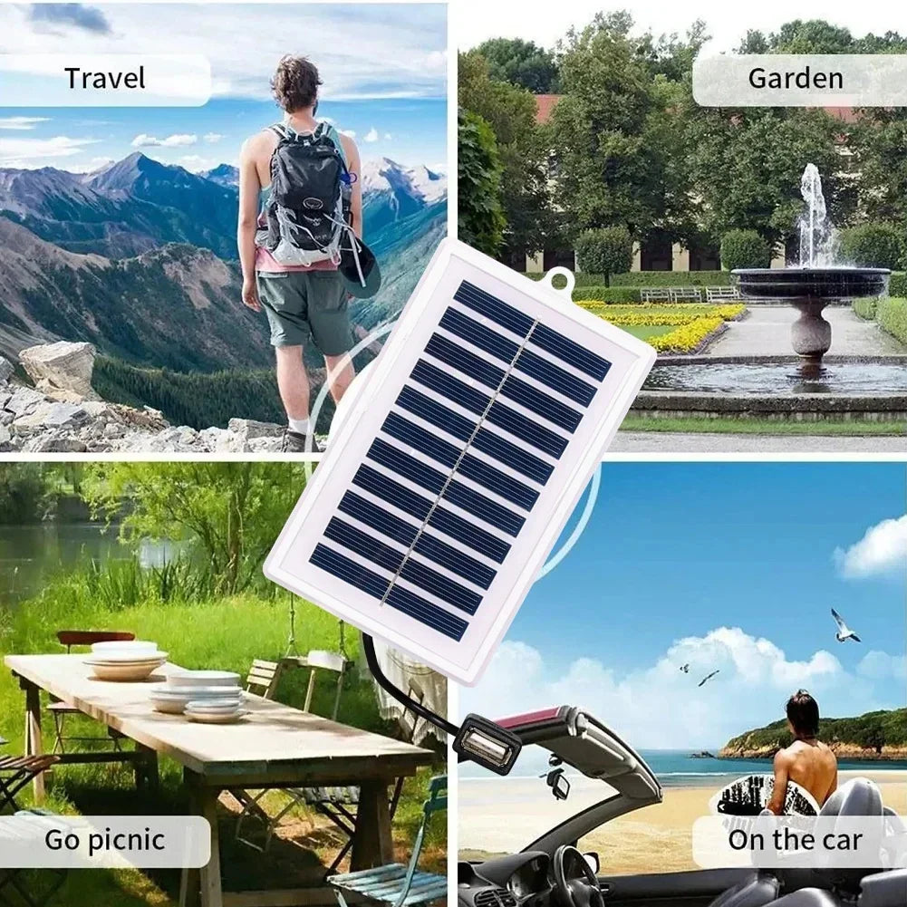 Portable Solar Charger — Foldable Solar Panel for Phones, Power Banks & Outdoor Devices