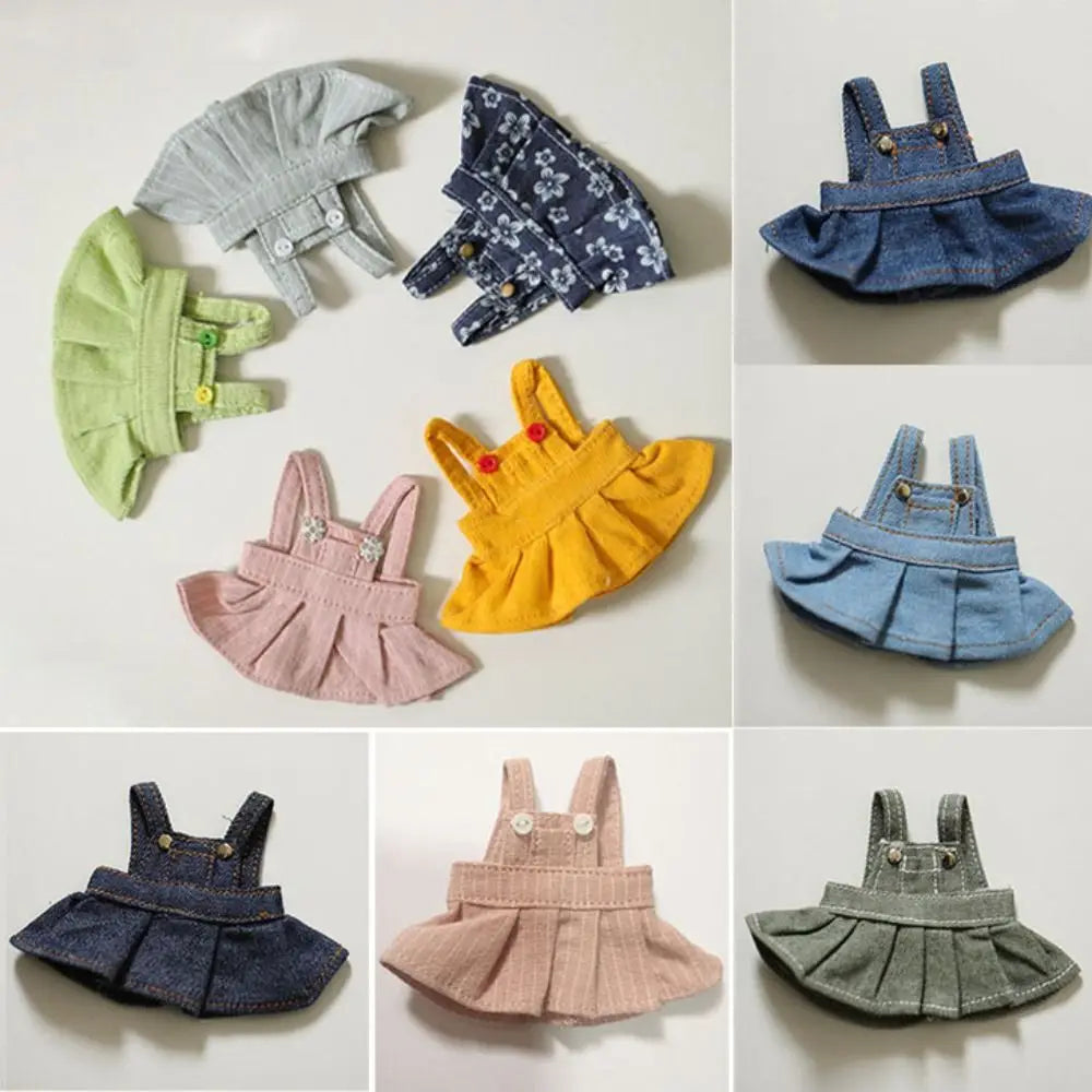 Plush Doll Princess Dress Set — 10 Styles Cute Doll Clothes & Accessories