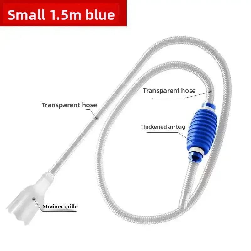 Aquarium Siphon Vacuum Cleaner Tool Set – Fish Tank Gravel & Sand Cleaning with Extension Tube