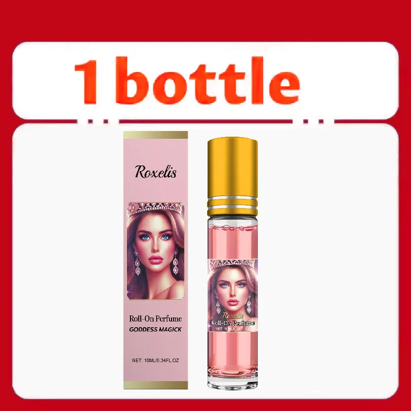 Women's Natural Floral Perfume Oil 10ml – Alcohol-Free Plant Extract Fragrance