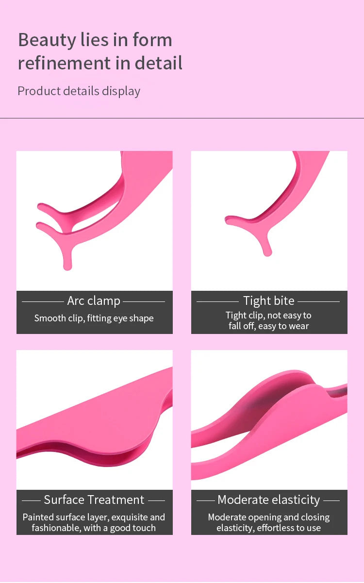 Professional False Eyelash Applicator Tweezer Tool