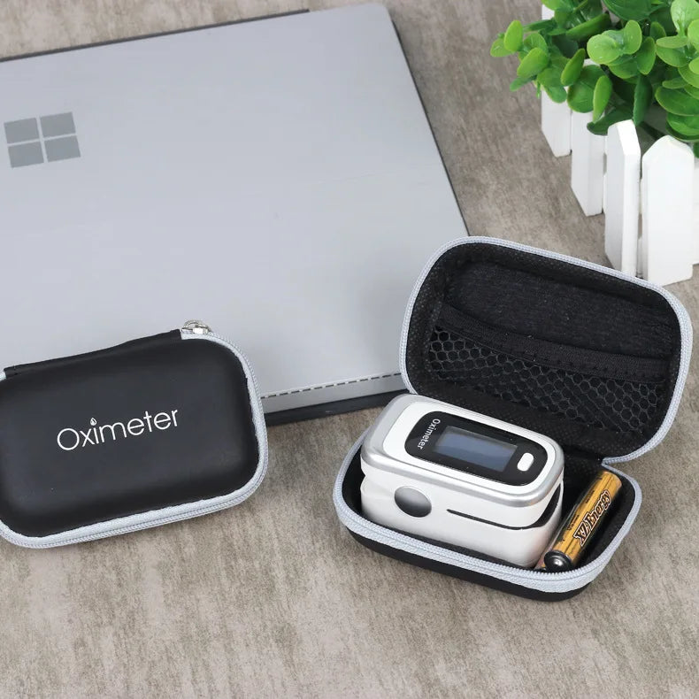 Protective Storage Case for Oximeter & Small Devices – Zipper Pouch Bag, 4 Styles