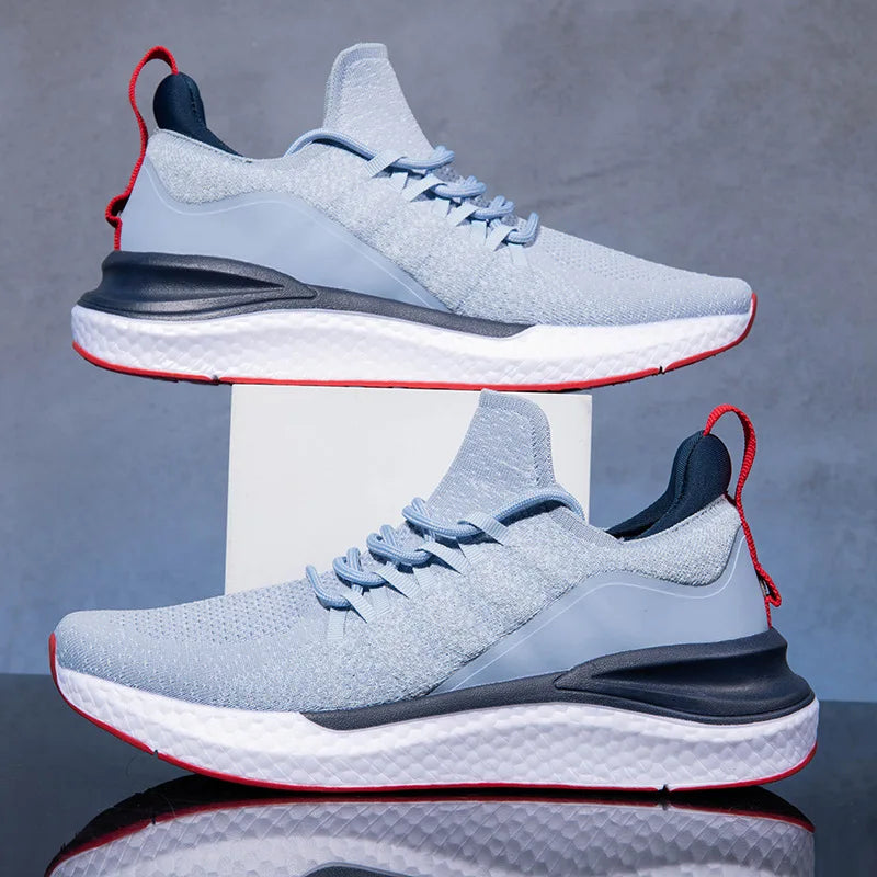 Men's Lightweight Mesh Lace-Up Sneakers